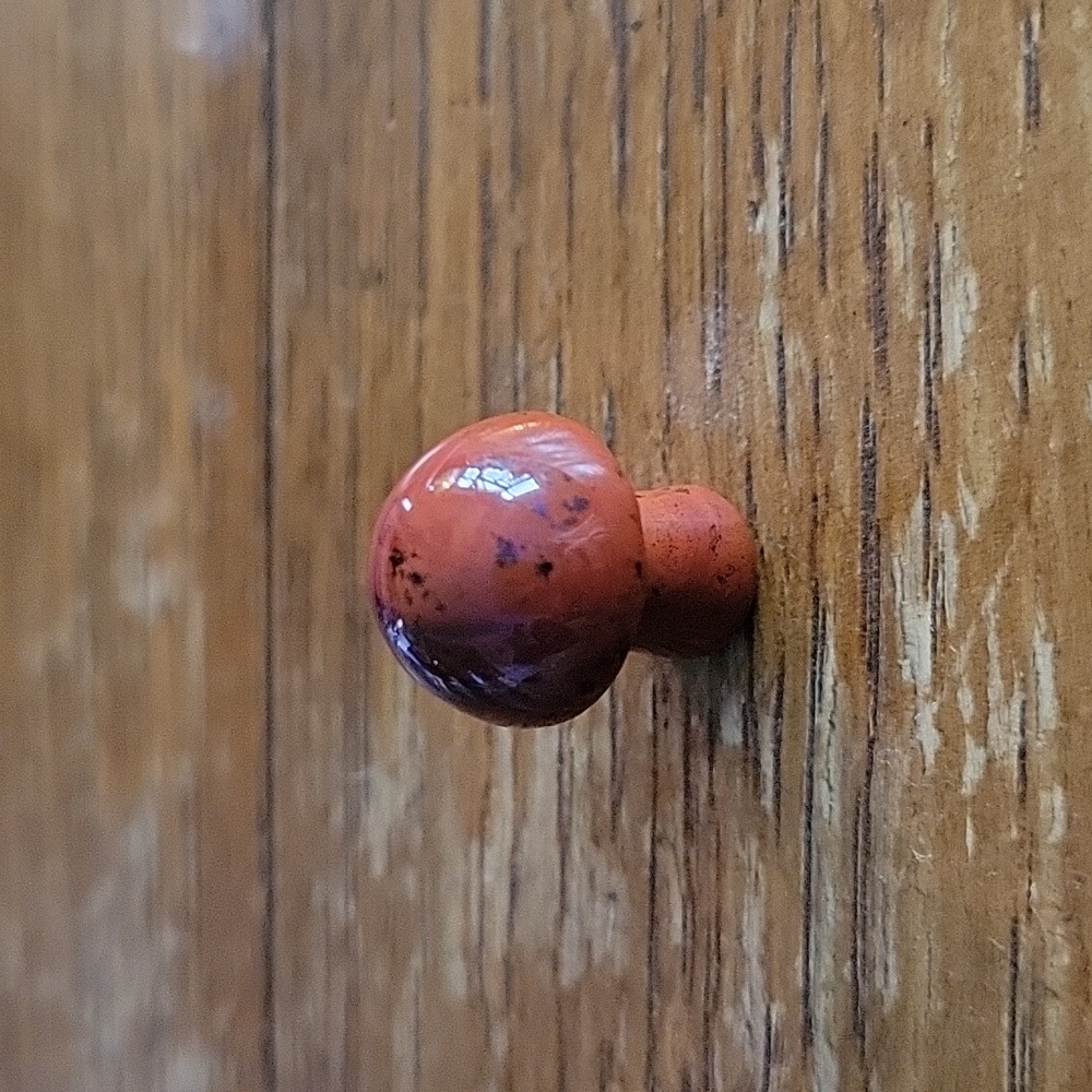 Red jasper mushroom